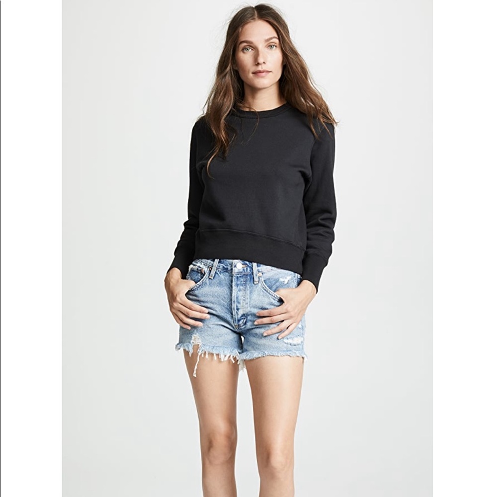 Agolde Distressed Parker Shorts